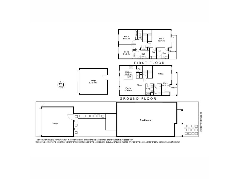 6 Broadbeach Circuit, Sanctuary Lakes VIC 3030 Floorplan