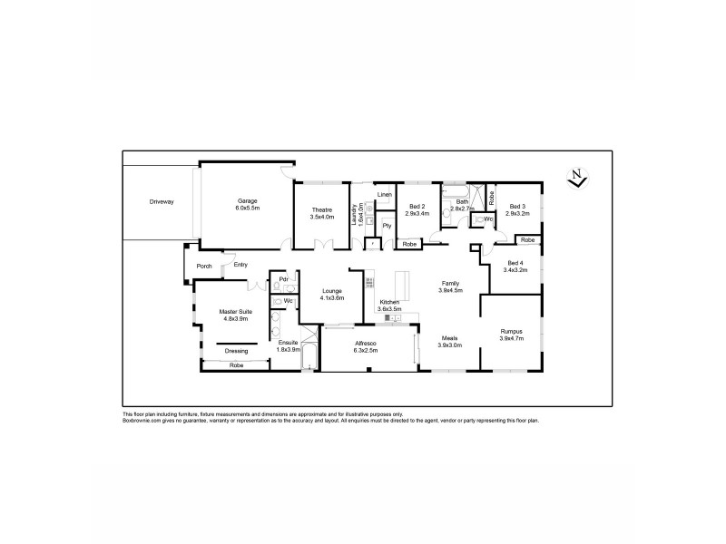 13 Cabernet Street, Point Cook VIC 3030 Floorplan