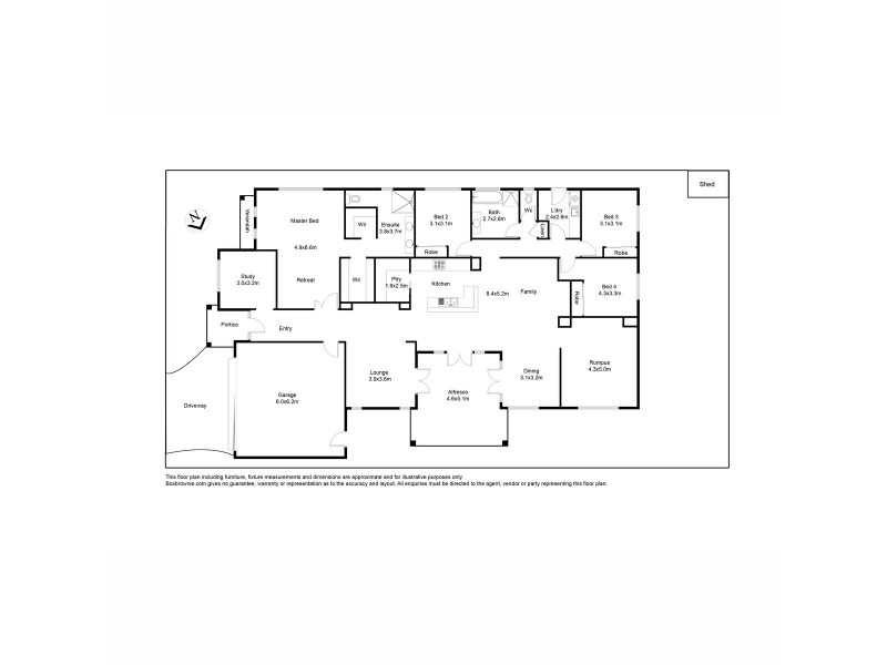 6 Tennant Street, Point Cook VIC 3030 Floorplan