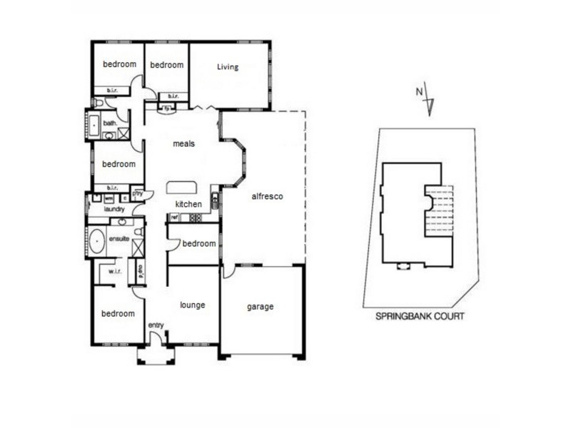 7 Springbank Court, Sanctuary Lakes VIC 3030 Floorplan