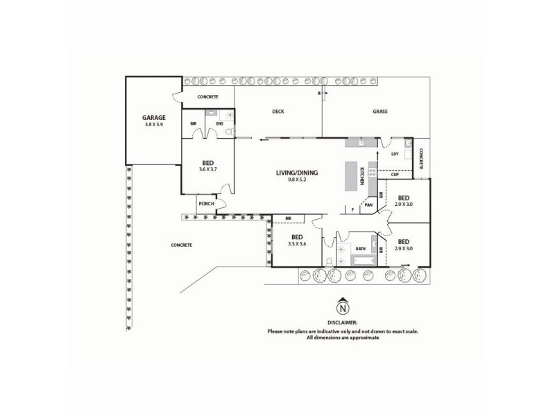 3/19 Messina Crescent, Point Cook VIC 3030 Floorplan