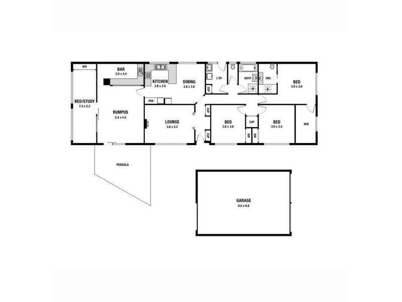 29 Mintaro Way, Seabrook VIC 3028 Floorplan