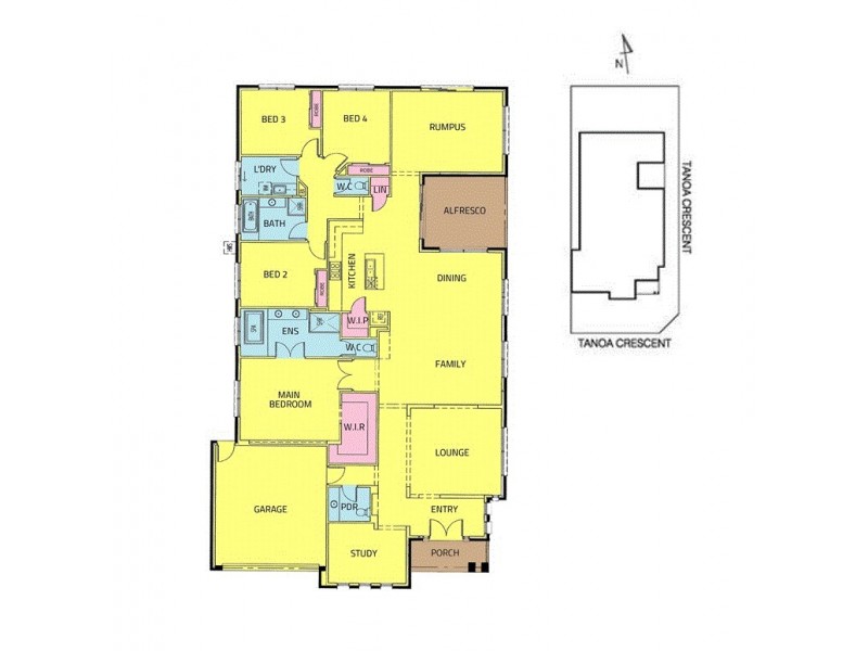 22 Tanoa Crescent, Point Cook VIC 3030 Floorplan