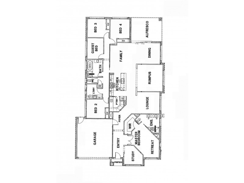 92 Fongeo Drive, Point Cook VIC 3030 Floorplan