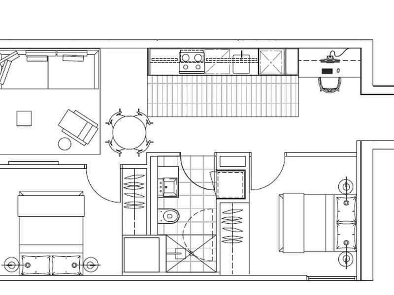 1712/199 William Street, Melbourne VIC 3000
