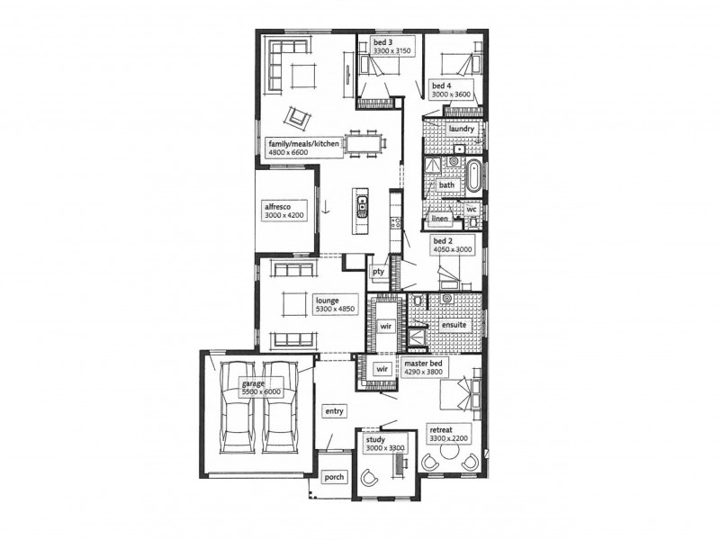 32 Pepperjack Way, Point Cook VIC 3030 Floorplan