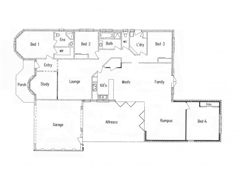45 Truganina Avenue, Altona Meadows VIC 3028 Floorplan