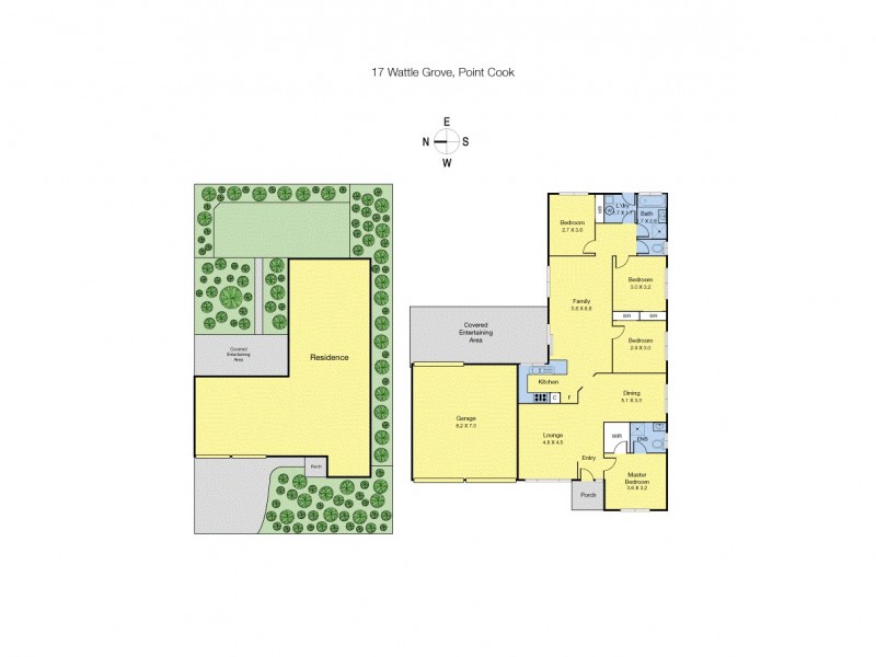 17 Wattle Grove, Point Cook VIC 3030 Floorplan