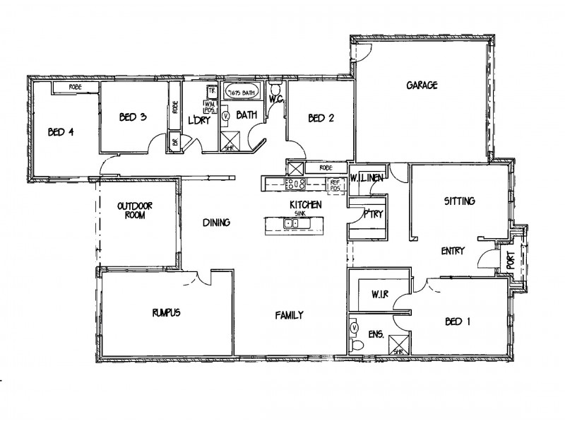 5 Bangalay Place, Point Cook VIC 3030 Floorplan