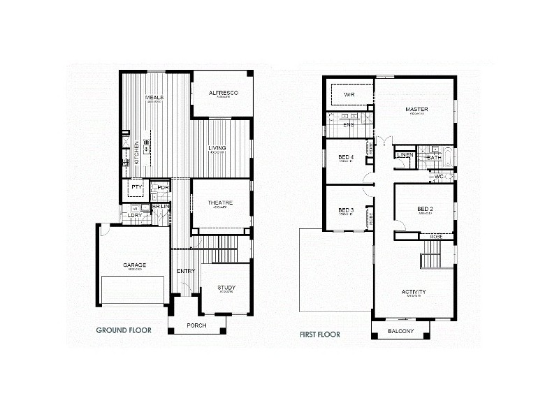 Lot 2048 Rhode Island Close, Sanctuary Lakes VIC 3030 Floorplan