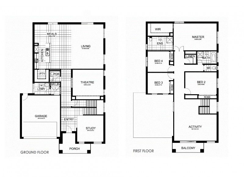 Lot 2066 Rhode Island Close, Sanctuary Lakes VIC 3030 Floorplan