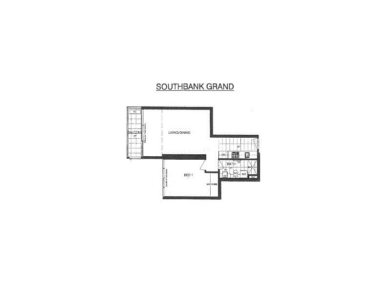 3914/151 City Road, Southbank VIC 3006 Floorplan