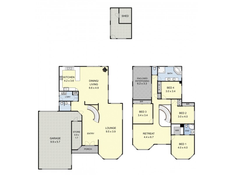 56 Truganina Avenue, Altona Meadows VIC 3028 Floorplan