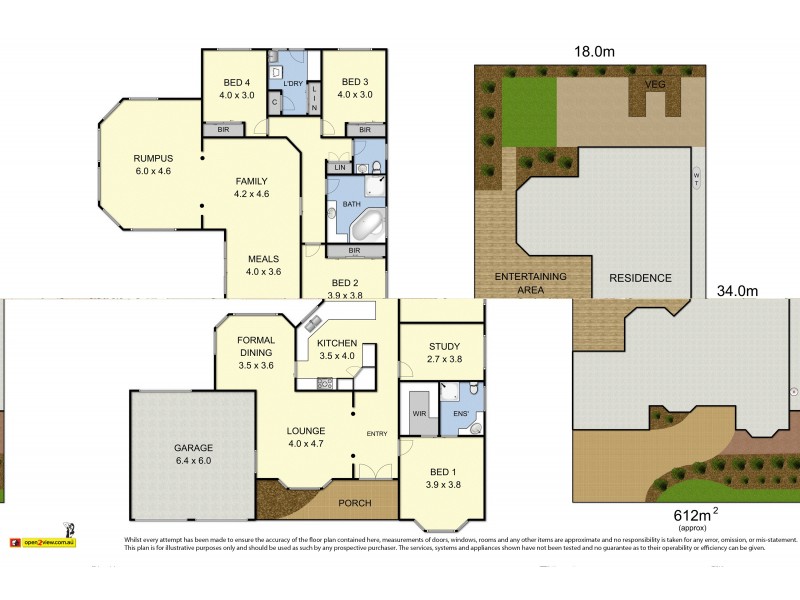 74 Glastonbury Circuit, Point Cook VIC 3030 Floorplan