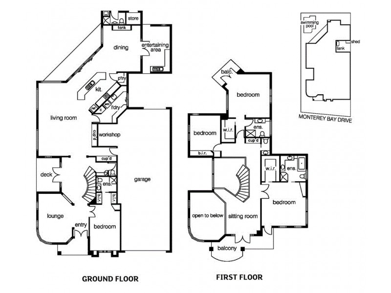 25 Monterey Bay Drive, Sanctuary Lakes VIC 3030 Floorplan