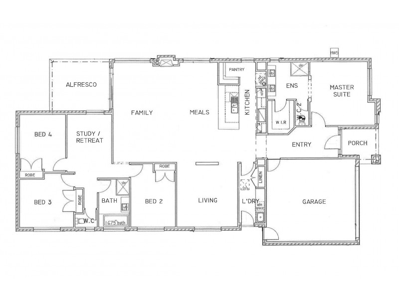 44 Hugo Drive, Point Cook VIC 3030 Floorplan