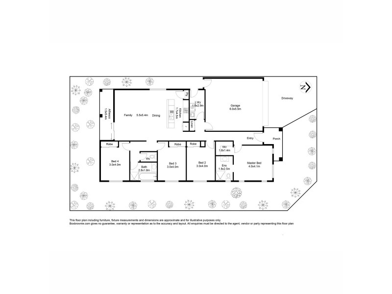 6 Warren Place, Truganina VIC 3029 Floorplan