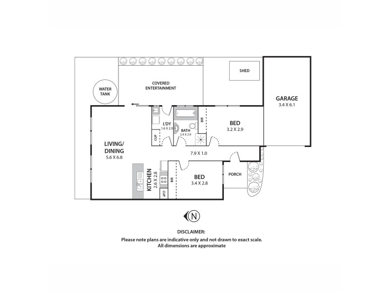 3/39 La Rochelle Boulevard, Point Cook VIC 3030 Floorplan