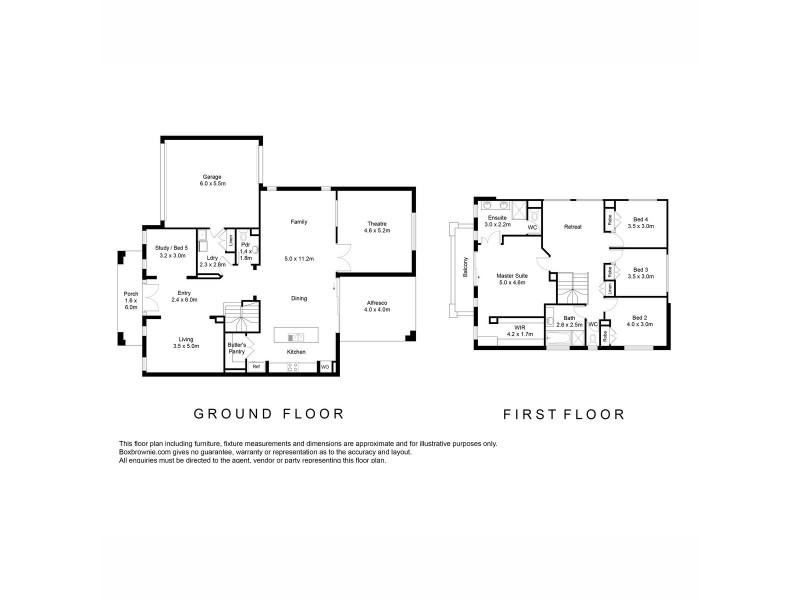 6 Hibiscus Crescent, Point Cook VIC 3030 Floorplan