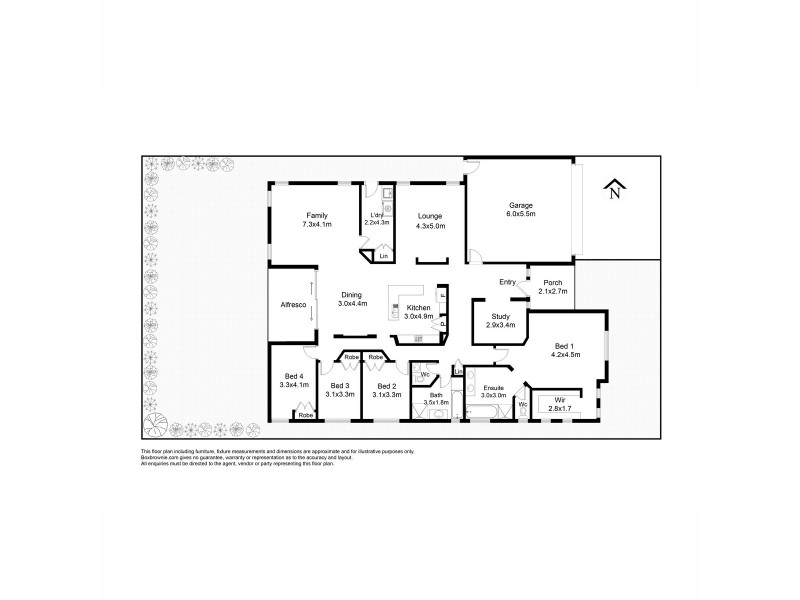 32 Holly Drive, Point Cook VIC 3030 Floorplan