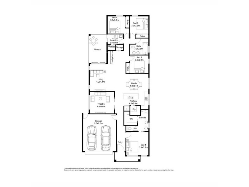 8 Garry Drive, Tarneit VIC 3029 Floorplan