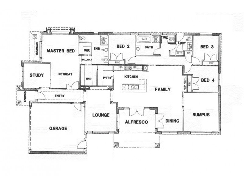 128 Yuruga Boulevard, Point Cook VIC 3030 Floorplan