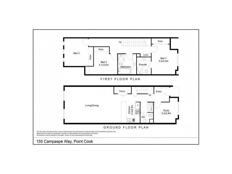 155 Campaspe Way, Point Cook VIC 3030 Floorplan