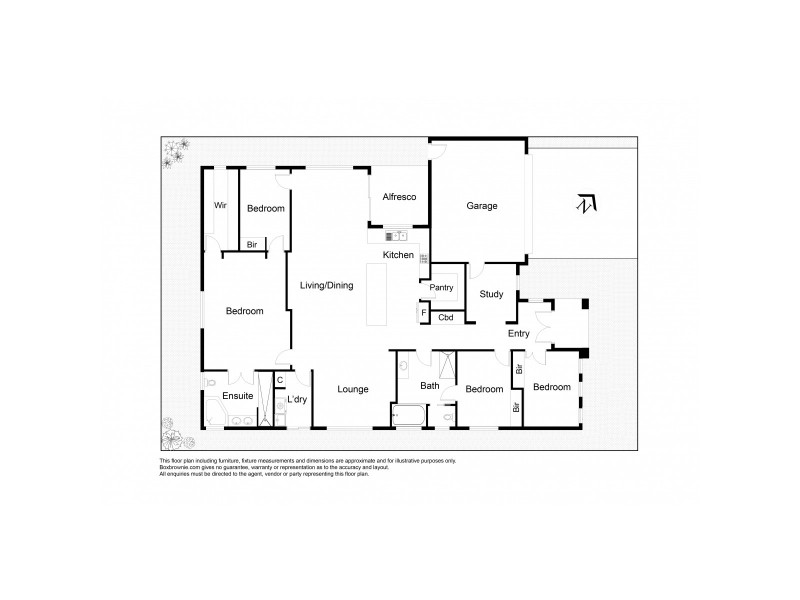 1 George Benjamin Court, Seabrook VIC 3028 Floorplan