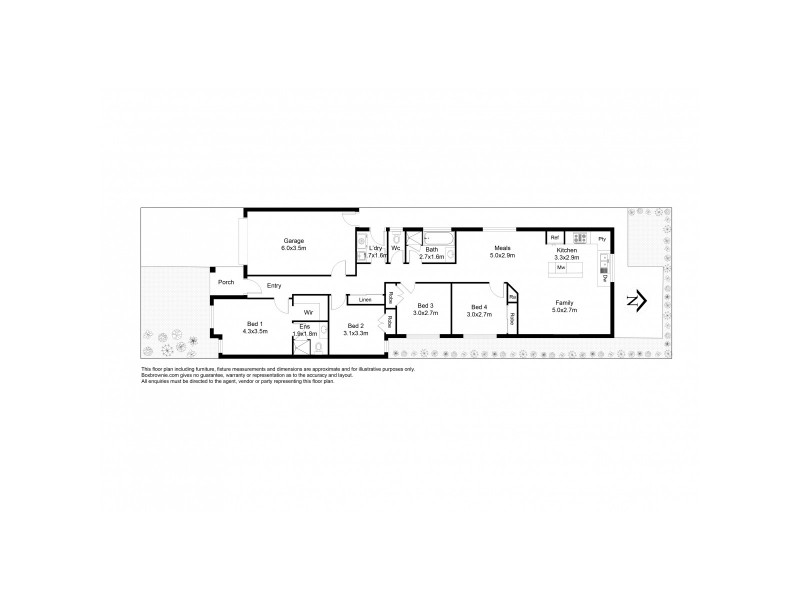 20 Oberon Street, Point Cook VIC 3030 Floorplan