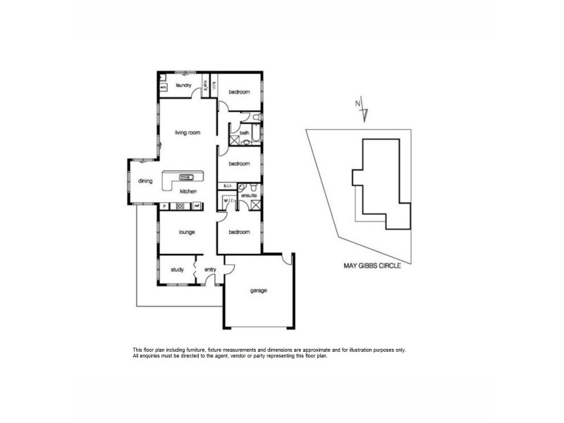 33 May Gibbs Circle, Point Cook VIC 3030 Floorplan