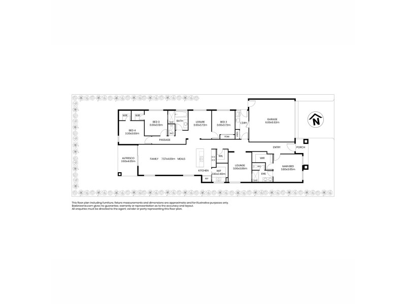 8 Saxby Street, Tarneit VIC 3029 Floorplan