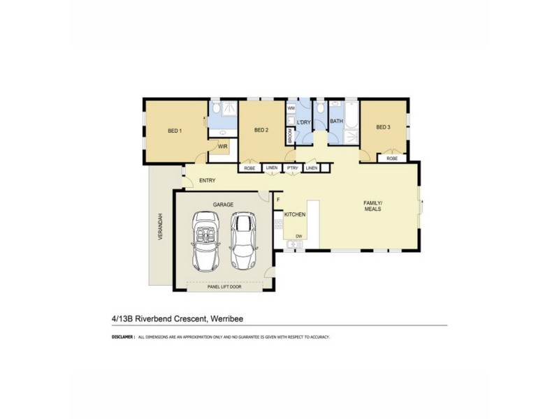 4/13b Riverbend Crescent, Werribee VIC 3030 Floorplan