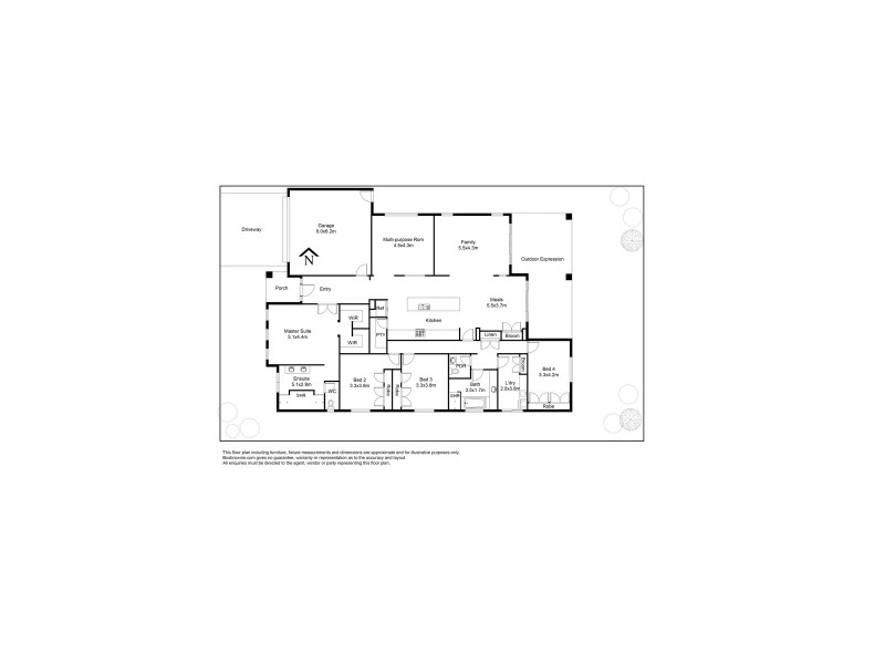 19 Boxgrass Street, Point Cook VIC 3030 Floorplan