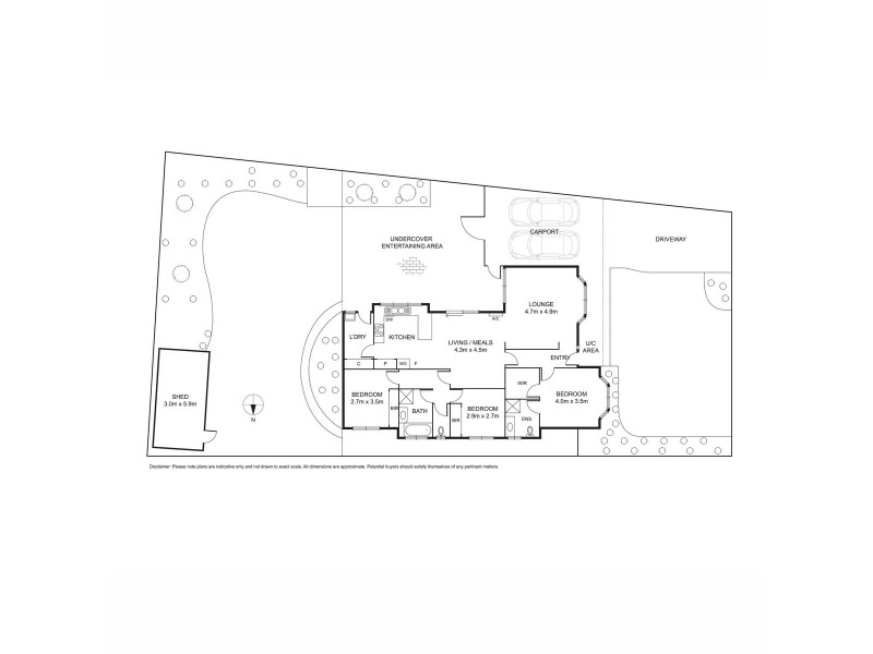 45 Seabrook Boulevard, Seabrook VIC 3028 Floorplan