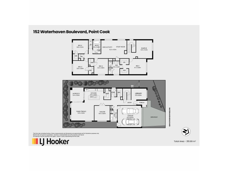 152 Waterhaven Boulevard, Point Cook VIC 3030 Floorplan