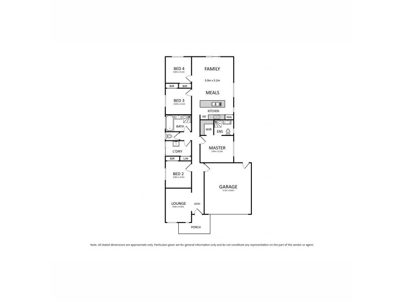 9 Michael Place, Point Cook VIC 3030 Floorplan