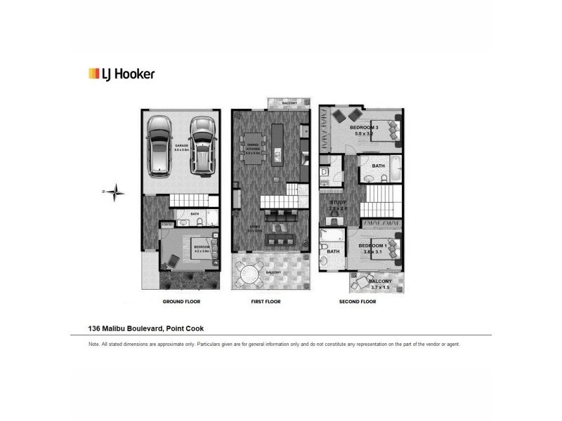 136 Malibu Boulevard, Point Cook VIC 3030 Floorplan