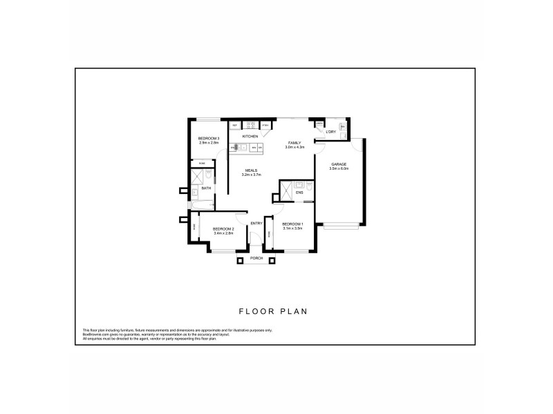 1 Winscombe Road, Werribee VIC 3030 Floorplan