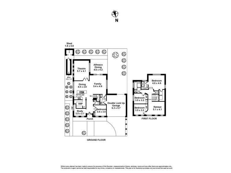 8 Hanna Street, Point Cook VIC 3030 Floorplan