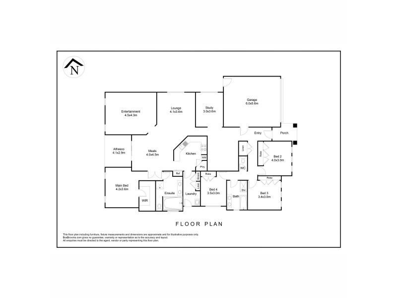 12 Halifax Court, Point Cook VIC 3030 Floorplan