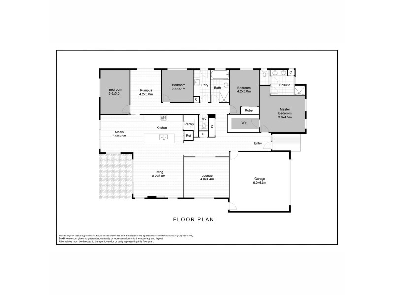 6 Saffron Place, Point Cook VIC 3030 Floorplan