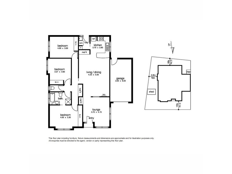 2/107 Seabrook Boulevard, Seabrook VIC 3028 Floorplan