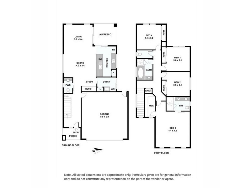 4 Carnegie Road, Point Cook VIC 3030 Floorplan