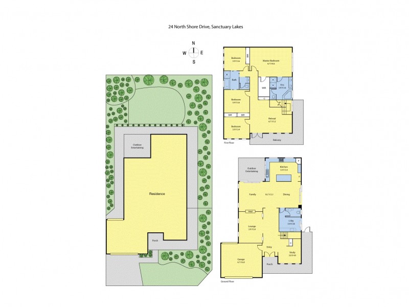 24 North Shore Drive, Sanctuary Lakes VIC 3030 Floorplan