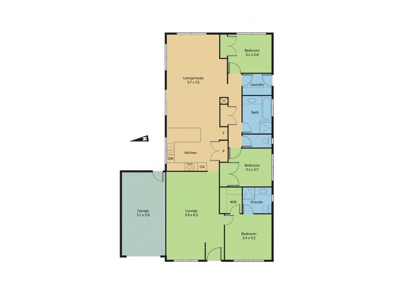 10 Burnley Street, Point Cook VIC 3030 Floorplan