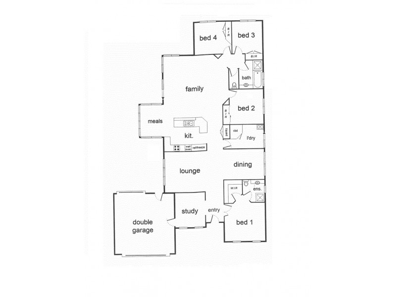 48 Scenic Drive, Sanctuary Lakes VIC 3030 Floorplan