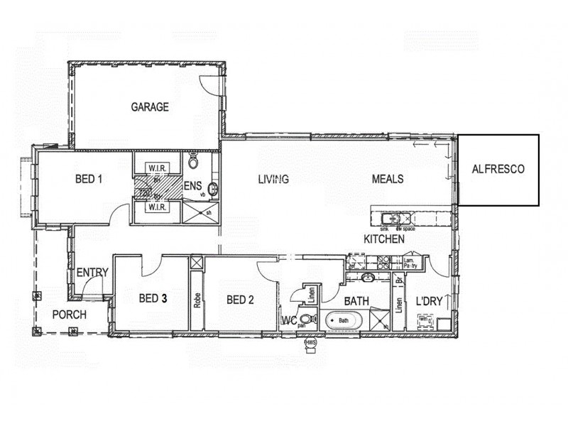 47 Shiraz Crescent, Point Cook VIC 3030 Floorplan