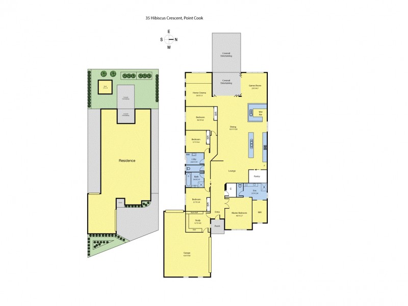 35 Hibiscus Crescent, Point Cook VIC 3030 Floorplan