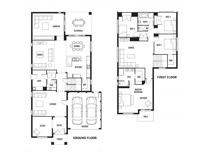 8 Glider Street, Point Cook VIC 3030 Floorplan