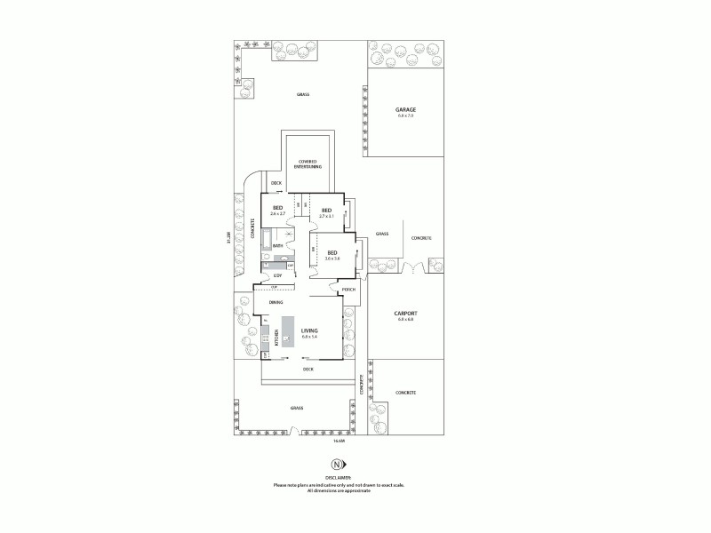 86 Shane Avenue, Seabrook VIC 3028 Floorplan